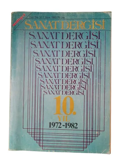 Milliyet Sanat Dergisi 1 Ekim 1982 Yeni Dizi 57