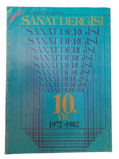 Milliyet Sanat Dergisi 1 Ekim 1982 Yeni Dizi 57