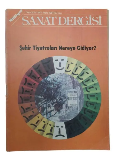 Milliyet Sanat Dergisi 1 Mart 1981 Yeni Dizi 19