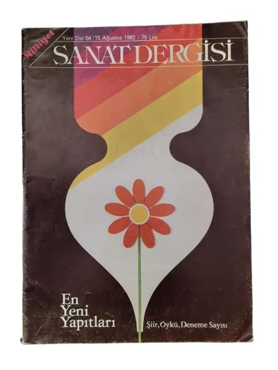 Milliyet Sanat Dergisi 15 Ağustos 1982 Yeni Dizi 54