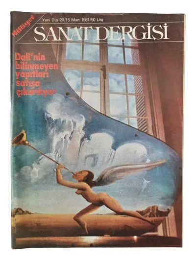 Milliyet Sanat Dergisi Yeni Dizi 20 15 Mart 1981 (Dali'nin Bilinmeyen Yapıtları Satışa Çıkarılıyor)