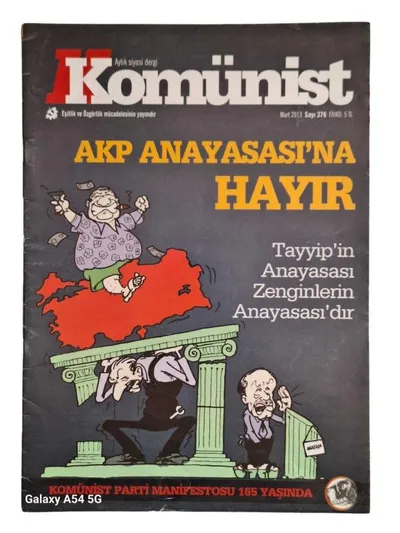 Komünist Aylık Siyasi Dergi Sayı :376 Mart 2013