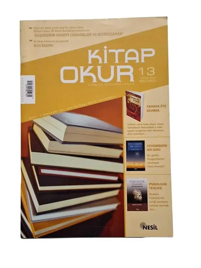 Kitap Okur 4 Aylık Kitap Dergisi Mayıs Haziran Temmuz Ağustos 2008 Sayı: 13