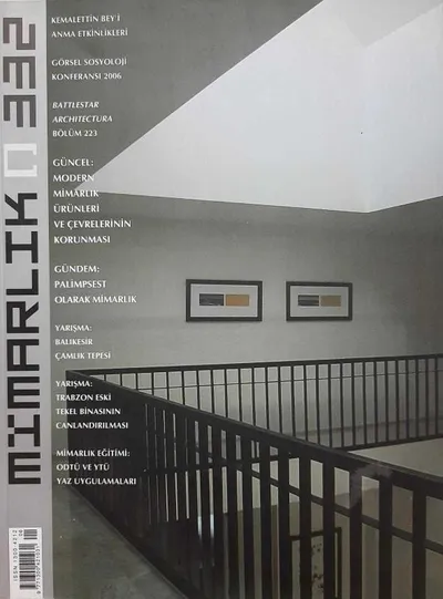 Mimarlık Kasım Aralık 2006 Sayı: 332