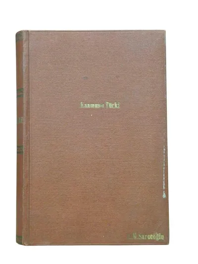 Kamûs-ı Türkî- 2. Cilt Muharrir: Ahmed Cevdet