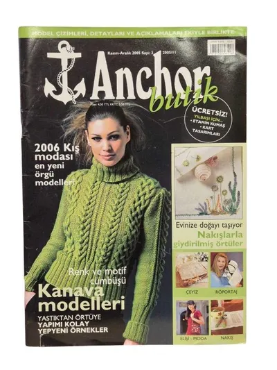 Anchor Butik Kasım-Aralık 2005 Sayı: 2 / 2005/11