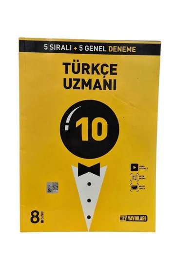 8. Sınıf Türkçe Uzmanı (5 Sıralı 5 Genel Deneme)