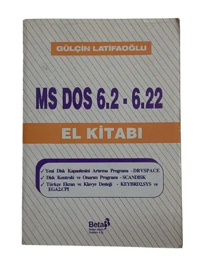 Ms Dos 6.2 - 6.22 El Kitabı